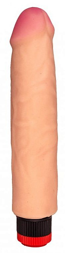 Телесный реалистичный вибратор Сумерки богов №78 3202-78 BX DD (20,5 см)