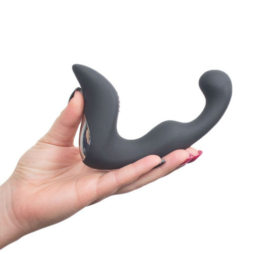 Чёрный вибростимулятор простаты RestArt JAYRA-335