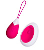 Розово-белое виброяйцо с пультом ДУ A-toys 764003