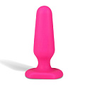 Розовый плаг из силикона Erotic Fantasy BEGINNER 3 HT-B1-HPNK (7,5 см)