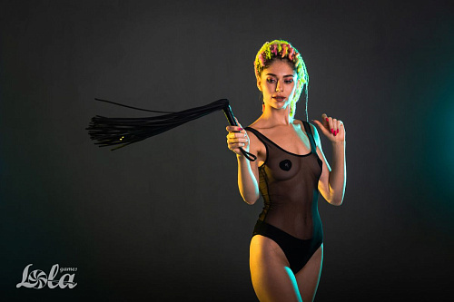 Чёрная плеть Lola toys Delight 1117-01lola (70 см)