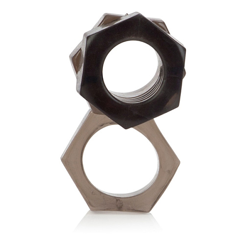 Дымчатое кольцо California Exotic Novelties Screw Me The Big Socket Ring SE-1475-40-3