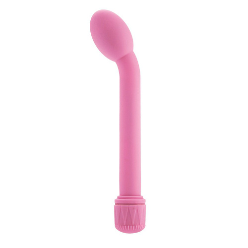 Нежно-розовый вибромассажёр G-точки с утолщенной головкой California Exotic Novelties G-SPOT TULIP SE-0004-12-2 (17 см)