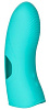 Бирюзовая вибронасадка на палец California Exotic Novelties Marvelous Tickler SE-4409-50-3 (10,25 см)