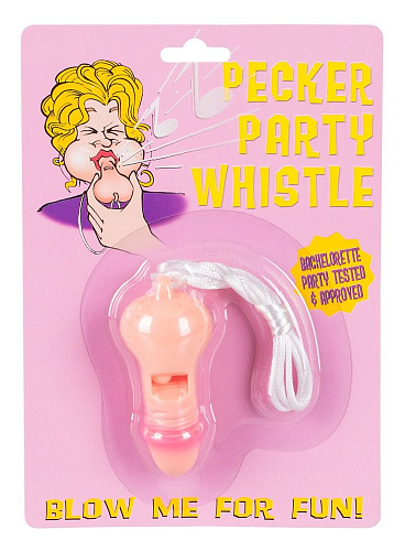 Свисток в форме пениса телесного цвета на шнурке Orion 07705070000