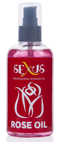 Массажное масло с ароматом розы Sexus Rose Oil 817040 (200 мл)
