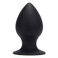Большая чёрная анальная втулка среднего размера Toyz4lovers PLUG MY ASS SILICONE MEDIUM T4L-00700906 (10 см)