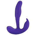 Фиолетовый стимулятор простаты Howells Anal Pleasure Dual Vibrating Prostate Stimulator 182016Purple (13,5 см)