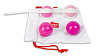 Розовые с белым вагинальные шарики Fun Toys Geisha Balls FT10042