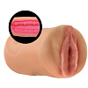 Мастурбатор-вагина телесного цвета Topco Sales Katie MorganTravel-Size CyberSkin Pussy Stroker 1101017