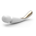 Большой профессиональный массажёр белого цвета Lelo Smart Wand Large LEL8272