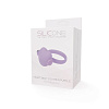 Фиолетовое эрекционное виброкольцо с сердечком Toyz4lovers HEART BEAT COCKRING SILICONE T4L-00801788