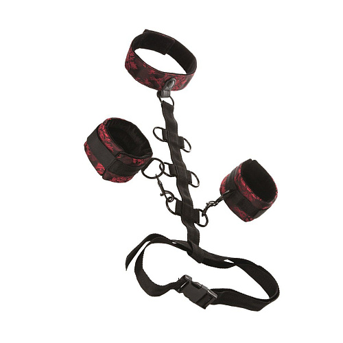 Фиксация для рук и шеи Scandal Collar Body Restraint California Exotic Novelties SE-2712-73-3