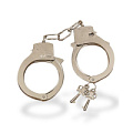 Металлические наручники с ключиками в комплекте Seven Creations H002A1F086A1-BXSC