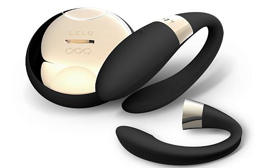 Чёрный вибратор для пар Lelo Tiani 2 Design Edition Black LEL5943