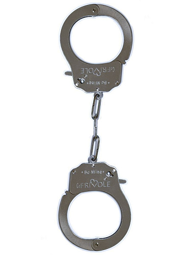 Металлические наручники с парой ключей Le Frivole Be Mine 04993