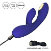 Фиолетовый вибратор с функцией электростимуляции California Exotic Novelties Intimate E-Stimulator Dual Wand SE-0630-50-3 (21,5 см)