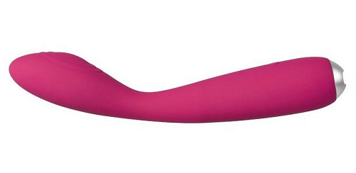 Ярко-розовый G-стимулятор Svakom IRIS Clitoral G-spot Vibrator S-11 (18 см)