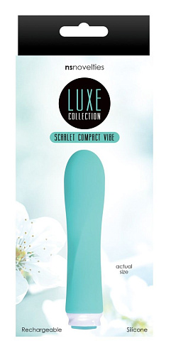 Мятный мини-вибратор NS Novelties Compact Vibe Scarlet NSN-0207-27 (11 см)