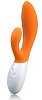 Вибромассажёр оранжевого цвета Lelo Ina 2 Orange LEL7650 (20 см)