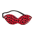 Красная маска на резиночке с леопардовыми пятнышками Bior toys NTB-80365