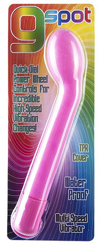 Розовый вибратор для точки G Seven Creations G-SPOT 50872 (19 см)