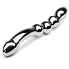 Стальной серебристый изогнутый стимулятор G-точки Fifty Shades of Grey DARKER DELICIOULSY DEEP STEEL G-SPOT DILDO FS-63950 (25,4 см)
