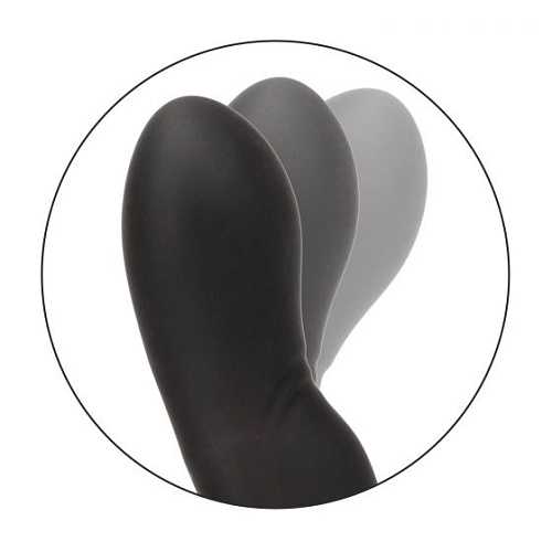 Чёрный вибромассажёр простаты California Exotic Novelties Eclipse Rocking Probe SE-0436-60-3 (11,5 см)