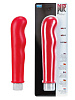 Красный вибромассажёр с наплывами Seven Creations Pure Vibes 06-099RD-BCD (17,8 см)
