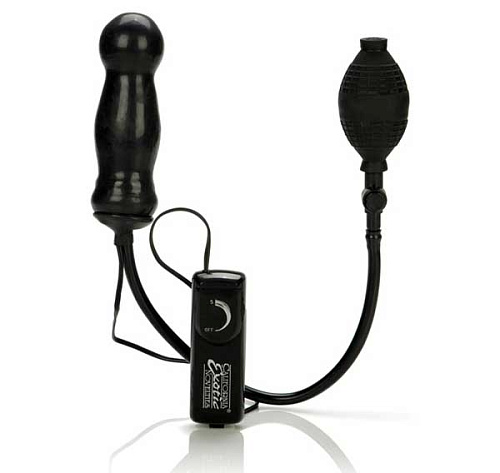Анальная пробка-расширитель с вибрацией California Exotic Novelties Inflatable Latex Probe SE-0430-03-3