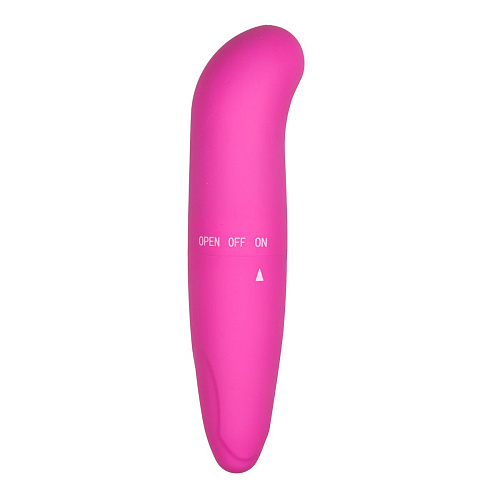 Розовый мини-вибратор для G-стимуляции EDC Wholesale Easytoys Mini G-Spot Vibrator ET249PNK (12 см)