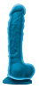 Голубой фаллоимитатор с двойным слоем NS Novelties Dual Density 8 NSN-0403-27 (22,9 см)