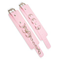 Розовые наручи с регулировкой на цепочке Пикантные штучки DP140P