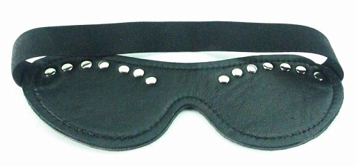 Коричневая маска с декором БДСМ арсенал 58004