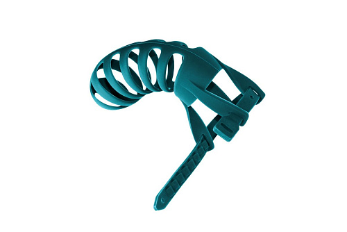 Мужской пояс верности зелёного цвета Lola toys Romello 1166-03lola