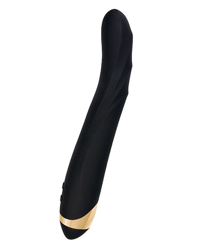 Чёрный вибратор-ротатор WANAME Tornado 481002 (25 см)