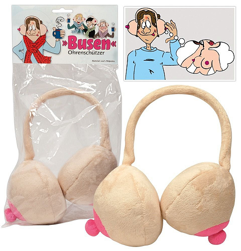 Наушники в виде груди телесного цвета Orion 0772259