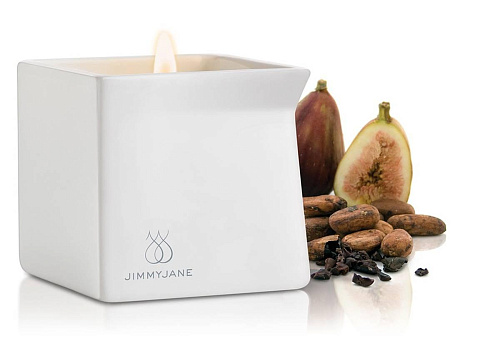Массажная свеча с ароматом какао JimmyJane Afterglow Special Edition Cocoa Fig  E25675