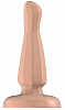 Анальный стимулятор телесного цвета Shots Media BV Bottom Line 6 Model 3 Rubber Flesh BTM011FLE (15,5 см)