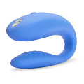 Голубой вибромассажёр для пар We-vibe Match W-V-Match