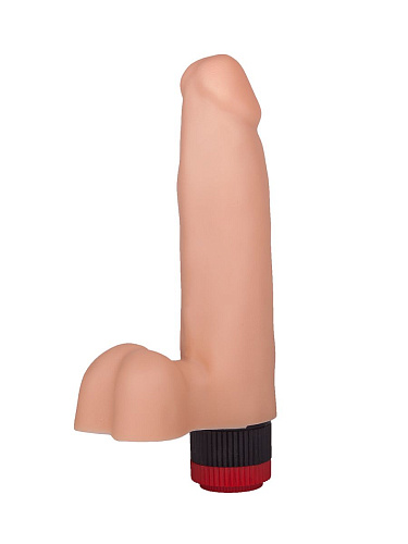 Реалистичный фаллоимитатор телесного цвета с вибрацией LOVETOY (А-Полимер) 112000 (16,6 см)