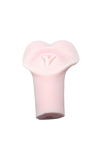 Мастурбатор-вагина телесного цвета с волосками Xise XS-MA60007