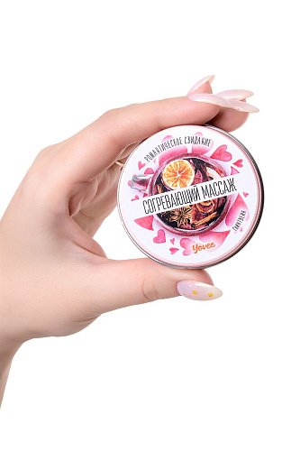 Массажная свеча с ароматом глинтвейна ToyFa «Согревающий массаж»  722018