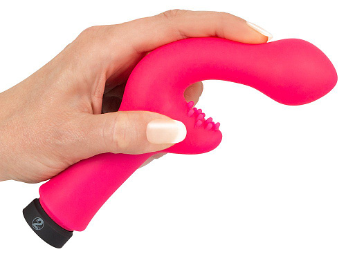 Розовый G-стимулятор с вибрацией Orion Power Vibe Nubby 0590967 (18 см)