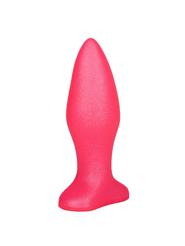 Розовая анальная пробка LOVETOY (А-Полимер) 433300 (11,5 см)