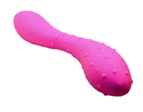 Розовый фаллоимитатор с двумя разными поверхностями 4sexdreaM 47453 (20 см)