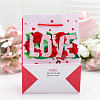 Подарочный пакет Сима-Ленд «Любовь» 3821319 (12×15×5 см)