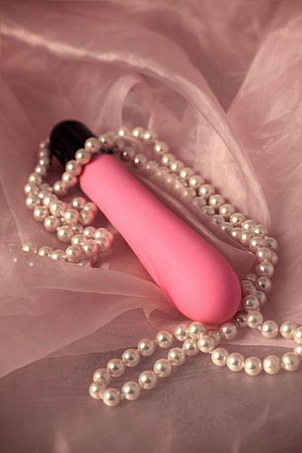 Розовый вибратор с 7 режимами вибрации ToyFa POLLY 561015 (18,3 см)