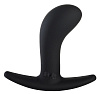 Чёрная анальная пробка Fun Factory Bootie S 24908 (7,5 см)