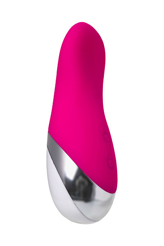 Вибромассажёр розового цвета ToyFa LEROINA  561005 (11 см)